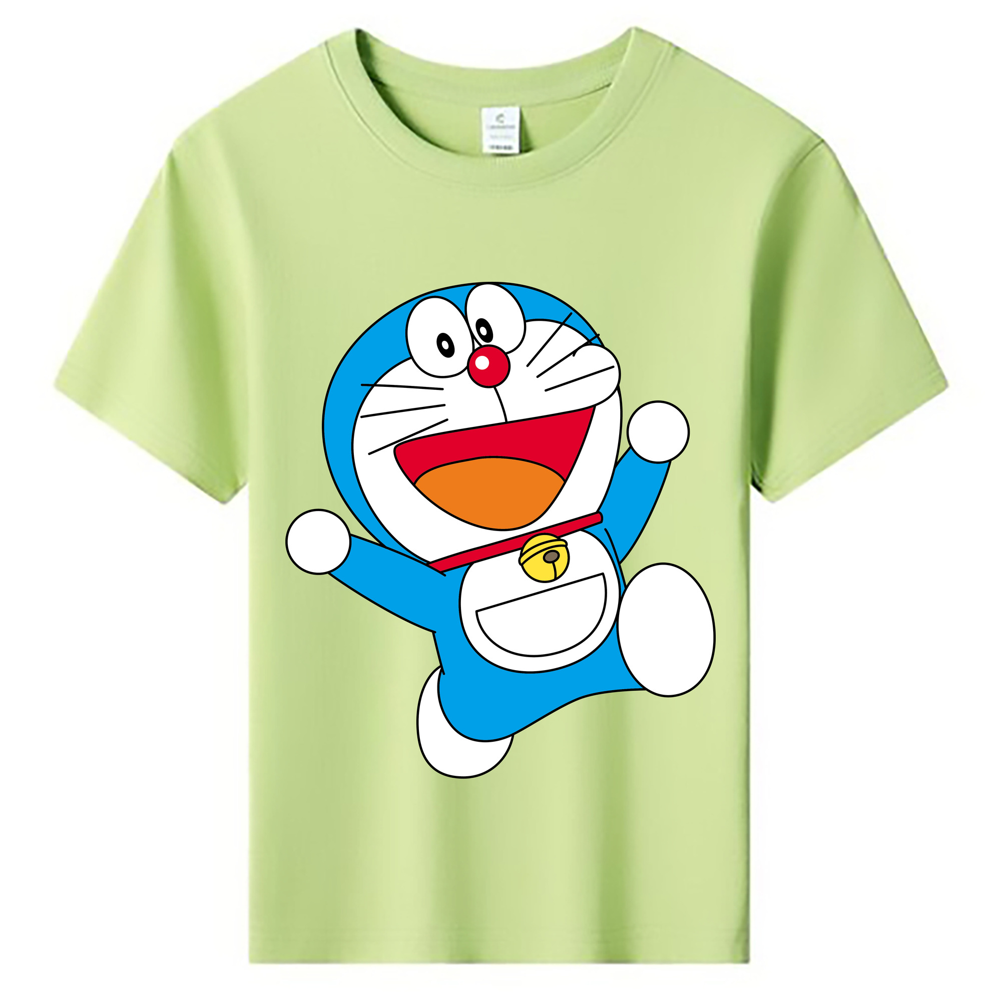 （画像用） ドラえもん Doraemon 綿100％キッズTシャツ（フロントプリント）